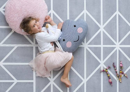 TODDLEKIND Mata do zabawy piankowa podłogowa Prettier Playmat Nordic Pebble Grey