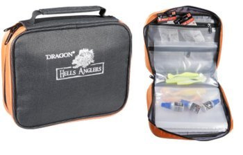 Pokrowiec na akcesoria HELLS ANGLERS   z wymiennymi torebkami DRAGON CHR-95-18-008
