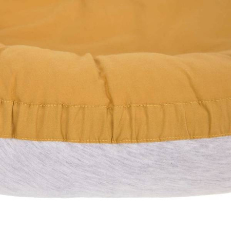 Lassig Kokon niemowlęcy dwustronny Cozy Home Baby Nest musztardowy