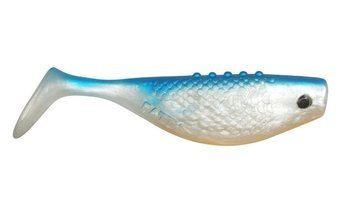 V-LURES Fatty 4"/10cm 3szt./bag PEARL/BLUE  orange    DRAGON CHE-FT40S-01-320