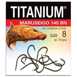 Haczyk Titanium MARUSEIGO (10 szt.), rozm. 8 Robinson 02-P-145BN-08