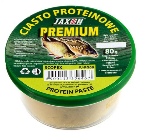 CIASTO PROTEINOWE SCOPEX 80G JAXON FJ-PG09