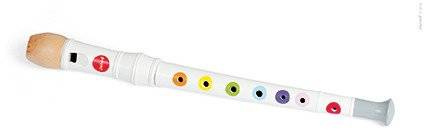 Flet drewniany Confetti opakowanie zbiorcze 8 sztuk, Janod