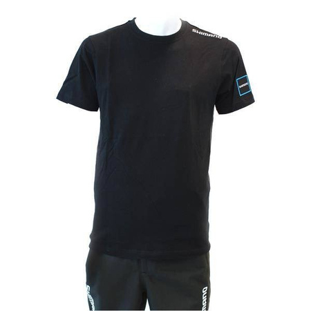 Koszulka T-shirt Shimano M Black Shimano (SHSHIRT20BLM)