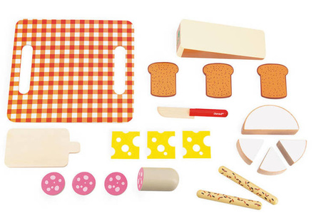 Zestaw Francuski aperitif deska serów i wędlin 3+, Janod