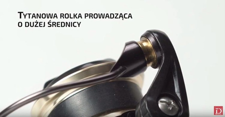 Kołowrotek TEAM SL1125i 25 10BB+Inf.AR C6 carbon, szp.alu.płytka DRAGON CHT-15-29-125