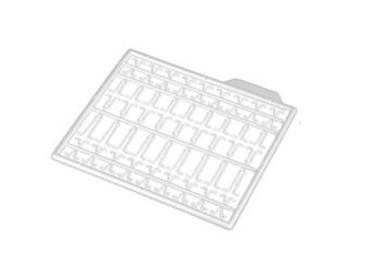 STOPERY DO PRZEDŁUŻANIA WŁOSA TRANSPARENTNY – op.2szt MIKADO AMC-11504-07-T