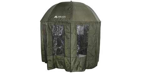 PARASOL - Z BOCZNĄ OSŁONĄ 360 - MOSKITIERY - 2.5m - op.1szt. MIKADO IS14-P003