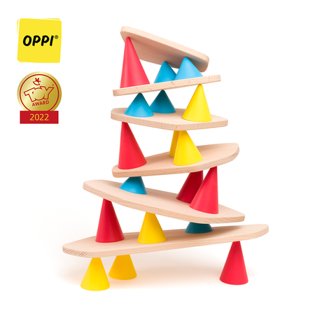 OPPI Kreatywny zestaw konstrukcyjny mały Piks Small 24 elementy 3+