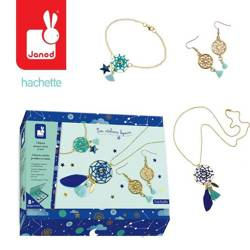 Zestaw do tworzenia biżuterii Łapacze snów 8+, Janod