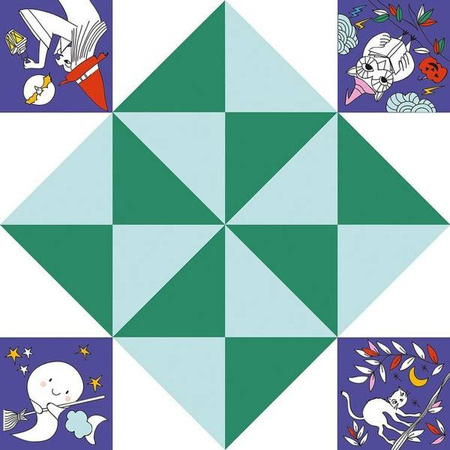 Zestaw kreatywny Papierowe wróżby piekło - niebo 7+, Janod