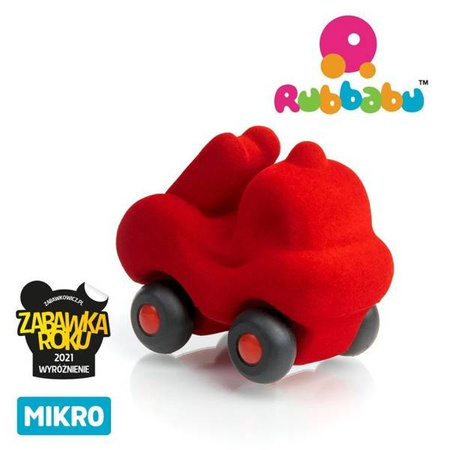 Rubbabu Zestaw 8 sensorycznych mikro - pojazdów (opakowanie zbiorcze 8 szt.)