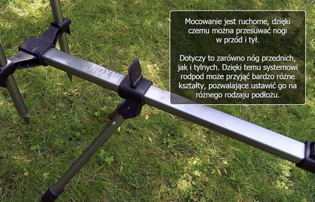 STATYW, ROD POD, STANOWISKO KARPIOWE RPD 08 JAXON PZ-RPD008