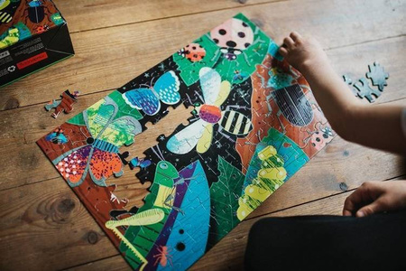 Mudpuppy Puzzle świecące w ciemności Insekty 100 elementów 5+