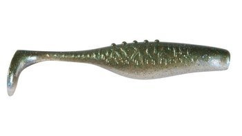 V-LURES Mamba II PRO - SMELT MINNOW 5"/12.5cm 2szt./bag PEARL BS/GREEN silver/gold/green glitter     DRAGON CHE-MM50D-02-699