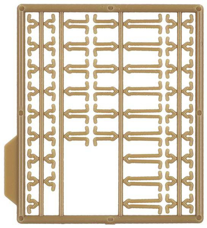 STOPERY DO PRZEDŁUŻANIA WŁOSA / C. ZIELONY – op.2szt MIKADO AMC-11504-07