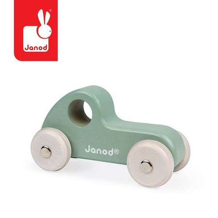 Drewniane pojazdy Sweet Cocoon, opakowanie zbiorcze 8 sztuk (3 modele: 3+3+2), Janod