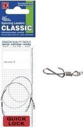 Przypony A.F.W. QUICK 1x19 Surfstrand 5kg LIGHT 30cm 2szt. DRAGON PDF-56-705-30