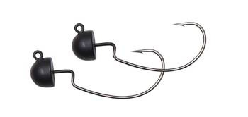 TUNGSTEN EWG NED HEAD #1/0 4.8G MATT BLACK 2PCS Savage Gear (82308)