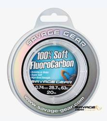 Savage Gear Soft Fluoro Carbon 0.17mm 50m 2.10kg 4.6lb (54847)