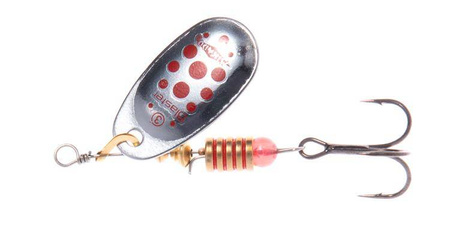 BŁYSTKA OBROTOWA - BLASTER Nr 1 SREBRNY / 10 MIKADO PMB-OBL-1S-10