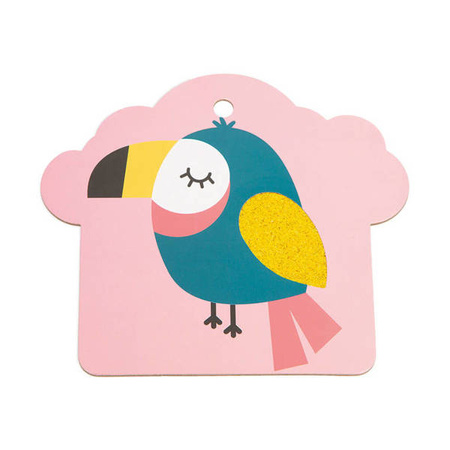 USZKODZONE OPAKOWANIE Karty sensoryczne Sawanna 7 elementów 12 m+, Janod