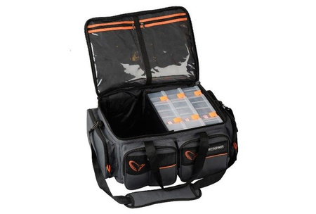 Torba Savage Gear System Box Bag XL 3 Boxes + Waterproof cover (25x67x46cm) (54778)