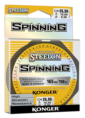 ŻYŁKA STEELON SPINNING FC 12/150m KONGER 262150012