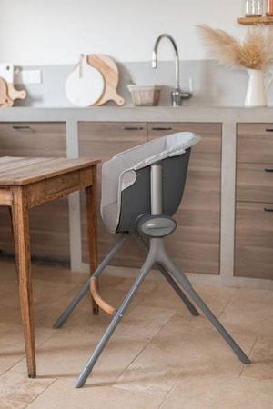 Beaba Krzesełko do karmienia Up&Down rosnące 6 msc. - 8 lat Dark grey