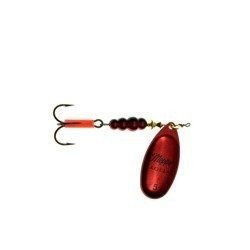 BŁYSTKA OBROTOWA Mepps AGLIA PLATIUM czerwona nr 5