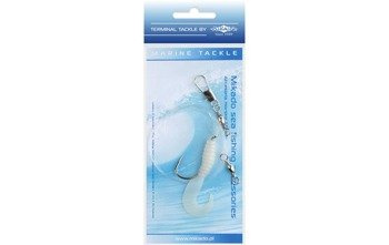 ZESTAW MORSKI - PILK TWIST RIG 5.5cm - hak 4/0 (PHOSPHO) MIKADO LS-A060-5.5-08