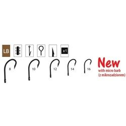 Haczyk Titanium Method Feeder 506 (10 szt.), rozm. 10 Robinson 02-P-506LB-10