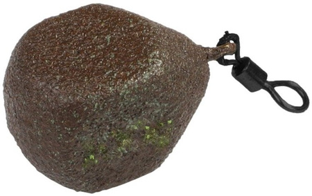 CIĘŻAREK KARPIOWY TYPU KOSTKA Z KRĘTLIKIEM (C.ZIELONY) - 140 g - op.1szt MIKADO OMK-05G-140