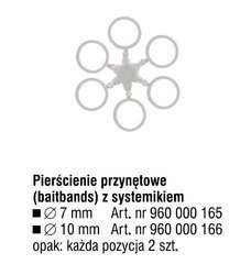 PIERŚCIENIE PRZYNĘTOWE Z SYSTEMIKIEM, ROZMIAR 10mm OP.2SZT TEAM CARP KONGER 960000166