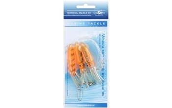 ZESTAW MORSKI - SQUID RIG 7.5 cm - hak 3x4/0 MIKADO LS-C171