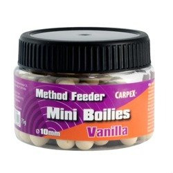 Carpex Method Feeder Mini Boilies - Vanilla, śr. 10mm, 75g Carpex 64-MM-VAN
