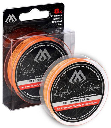PLECIONKA KENDO SHINE ORANGE 0.23mm\21.75kg\10m - op. 1szp. MIKADO ZKS00O-10-023