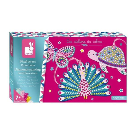 Zestaw kreatywny Cudowne kryształki Dekoracje zwierzątka 7+, Janod