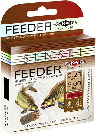 ŻYŁKA SENSEI FEEDER 0.16mm\4.30kg\150m - 1szp. MIKADO ZSF-016