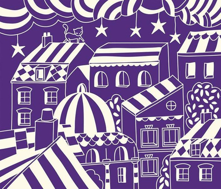 Zestaw kreatywny Do zdrapywania Karty świecące w ciemności Nocny świat 7+, Janod