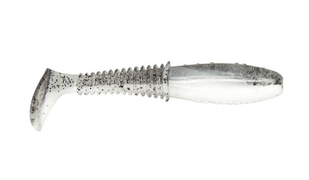 Ripper Invader PRO - BLACK PEPPER 3.5"/8,5cm 3szt./bag black glitter WHITE/CLEAR DRAGON CHE-IV35D-10-950