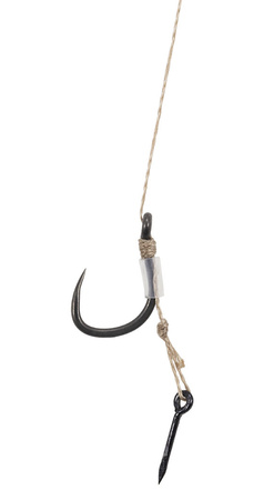 PRZYPON MF - MF14 Z IGŁĄ - hak bez zadziora nr 12 / plecionka: 0.12mm/10cm - op.8szt. MIKADO HMFB214BI-12