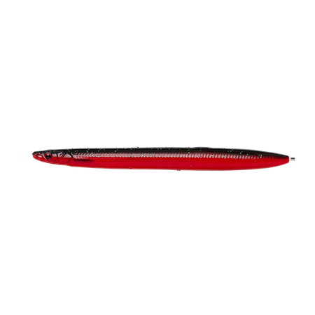 3D SOFT LINE THRU SANDEEL 12.5CM 20G SINKING RED N BLACK Savage Gear (76730)