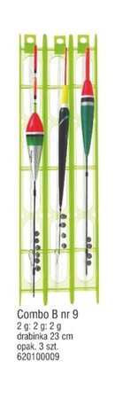 ZESTAW SPŁAWIKOWY COMBO B NR.9 OP.3SZT KONGER 620100009
