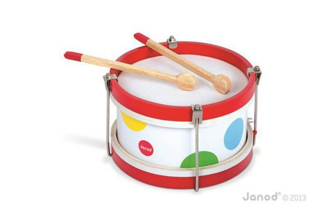Bębenek drewniany Confetti, Janod
