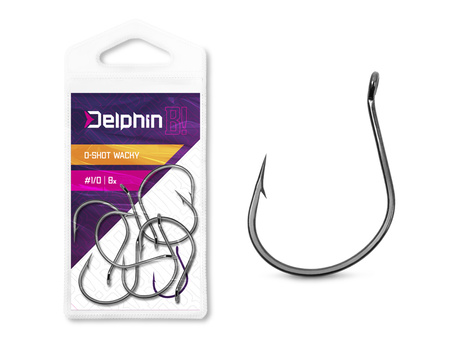 Haczyk B! D-SHOT WACKY / 8szt. 1/0 Delphin (101005324)