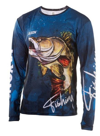 KOSZULKA DŁUGI RĘKAW NIEBIESKA SANDACZ M JAXON UR-KC007M