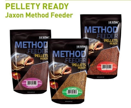 NAWILŻONY PELLETS METHOD FEEDER READY 2MM MIÓD 500G JAXON FM-PR07