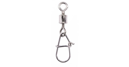 AGRAFKA - z KRĘTLIKIEM - ROUND SNAP - rozmiar L - op.10szt. MIKADO AMA02-091-L