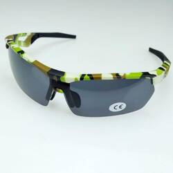 Okulary wędkarskie polaryzacyjne szare Robinson 93-SPO-037S